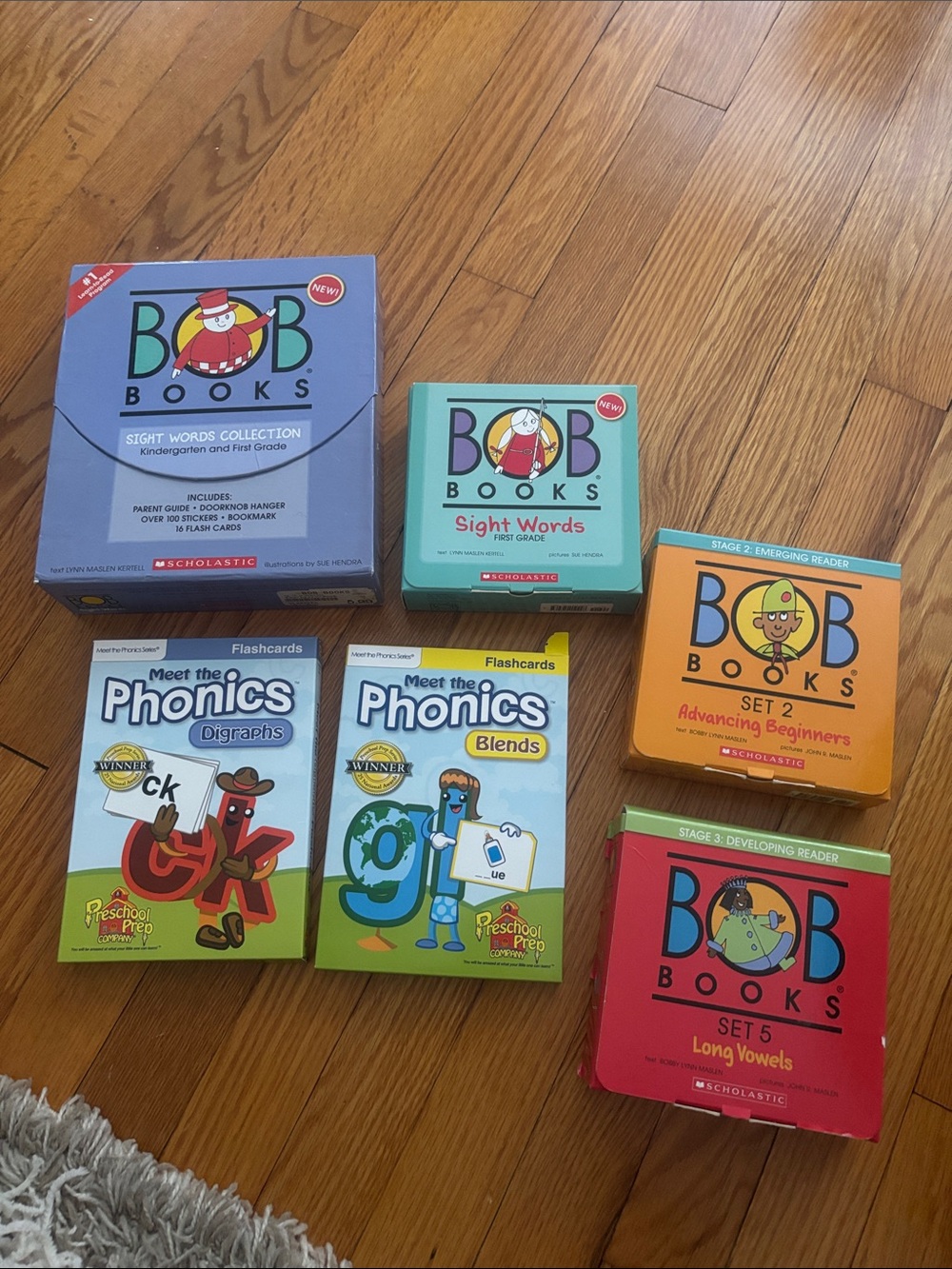 BOB Books Sight Words & Phonics Flashcards  Sets